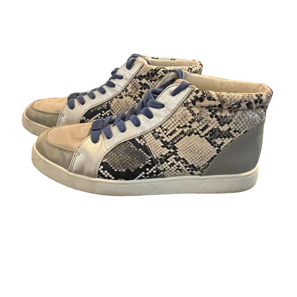Circus by Sam Edelman Snakeskin Hi-top Sneakers Size 9